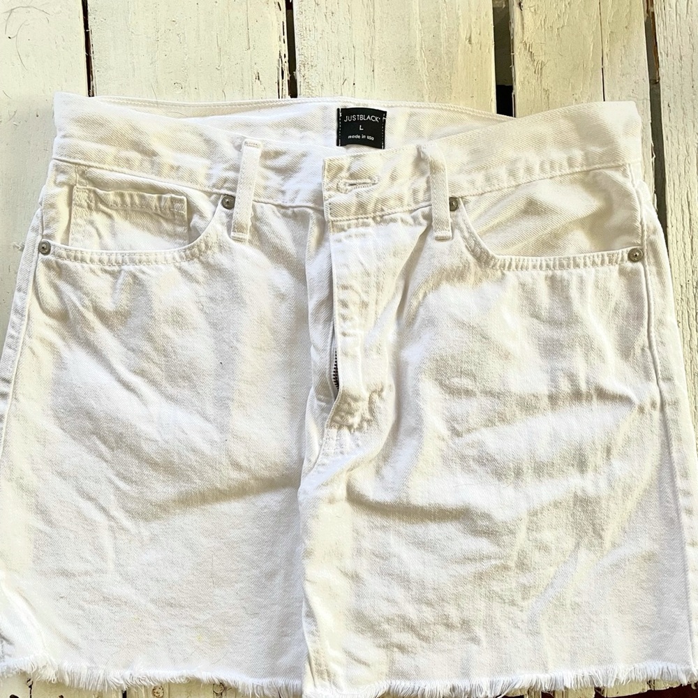 White Mini Skirt